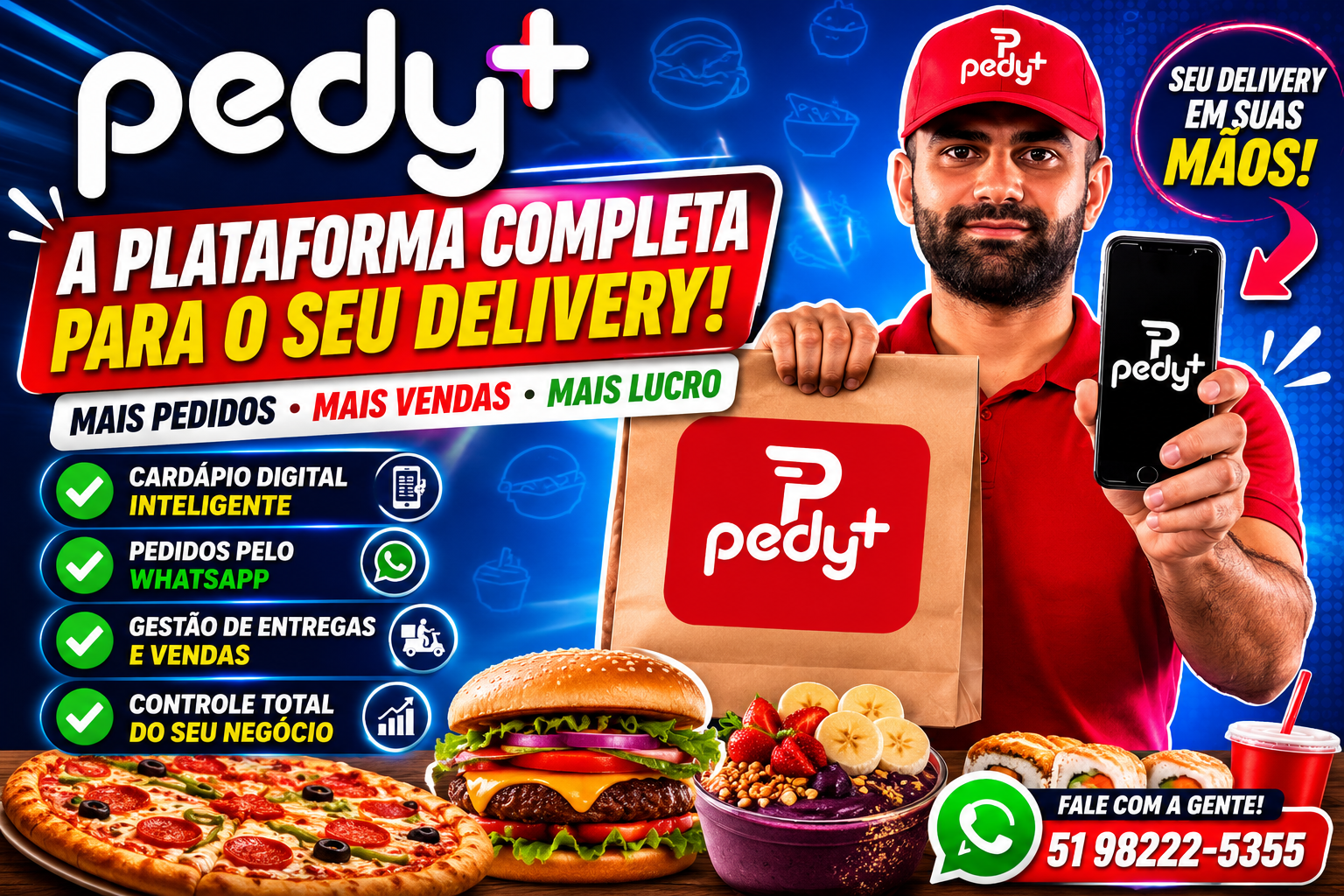 Pedy+ Delivery